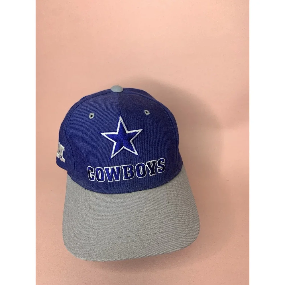 VINTAGE STARTER DALLAS COWBOYS PRO LINE LOGO HAT Sz 7 The Natural 100% Wool Rare